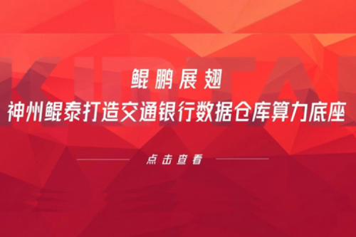 行业实践丨鲲鹏展翅，PT电子(中文)官网打造交通银行数据仓库算力底座