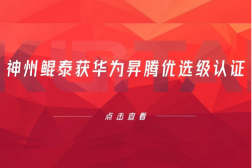 持续进阶，PT电子(中文)官网获华为昇腾优选级认证