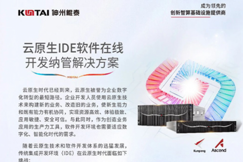 智算方案丨PT电子(中文)官网云原生IDE软件在线开发纳管解决方案