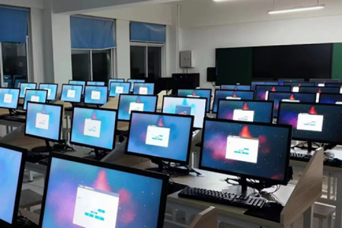 智算实践丨PT电子(中文)官网DCN智能桌面云方案助力梓潼七一职高数字化教学落地